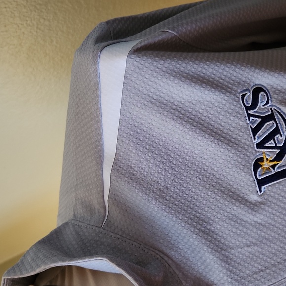 Tampa Bay Rays Columbia Golf  1/2 zip jacket. Never worn, tags removed. - Picture 4 of 9